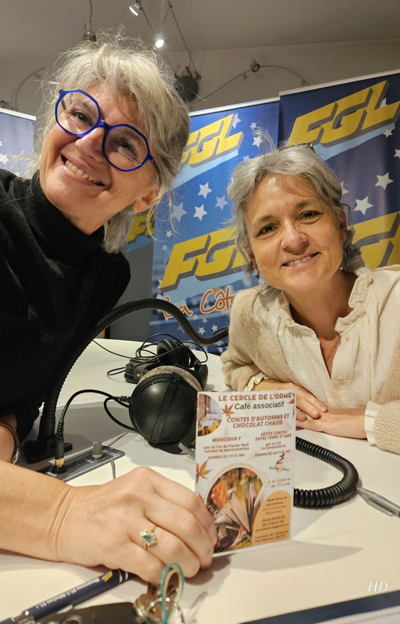 Oubliez les bourrasques et optez pour le week-end 'Contes d'Automne' du Cercle de l'Orme  Biscarrosse. Rencontre avec Stphanie Regout et Vronique Rumolino.